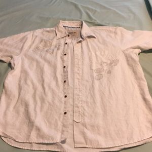 Short sleeve button down